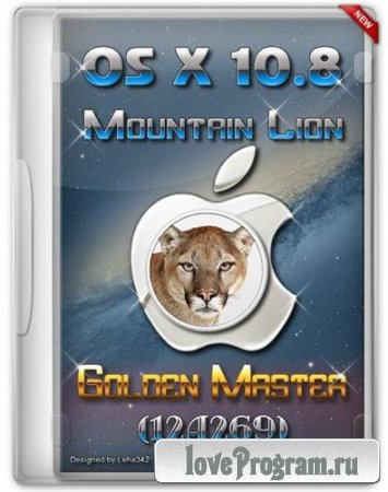  OS X 10.8 Mountain Lion - Golden Master 12A269 (Multi/Rus/2012)
