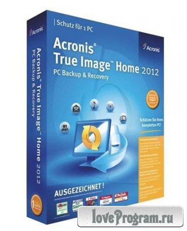 Acronis True Image Home 2012 15 Build 7133 Официальная Русская версия