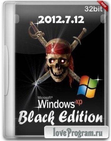 Windows XP Professional SP3 Black Edition (86/ENG/RUS) (12.07.2012)