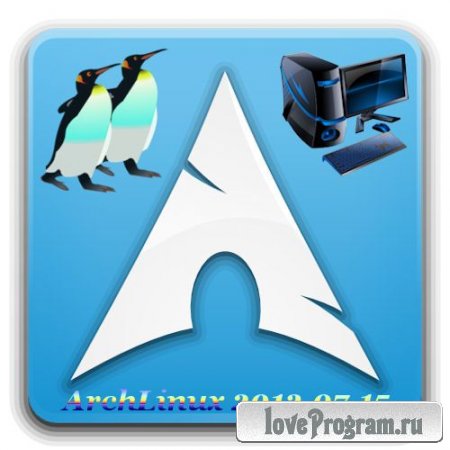 ArchLinux 2012.07.15 [i686 + x86_64] (1xCD)