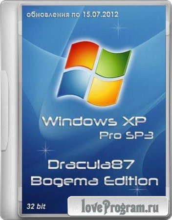 Windows XP Pro SP3 Rus VL Final 86 Dracula87/Bogema Clean Edition (  15.07.2012) 