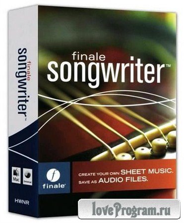MakeMusic Finale SongWriter v 2012.0.4.3 R3 