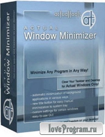 Actual Window Minimizer 7.1 ML/Rus