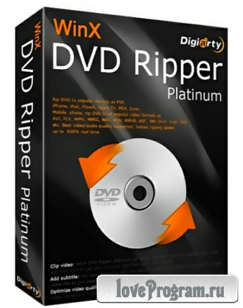 WinX DVD Ripper Platinum 6.9.0 Build 20120724