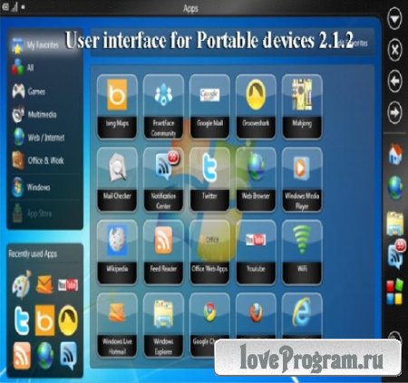 User interface for Portable devices 2.1.2