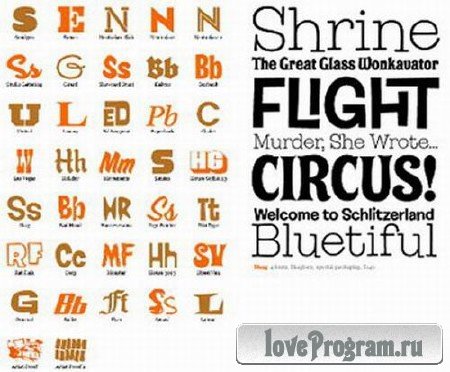 100 House Industries Fonts