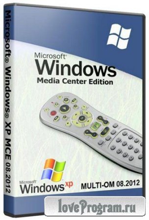 Windows XP PRO Media Center Edition SP3 08.2012 MULTI-OM (ENG+RUS)