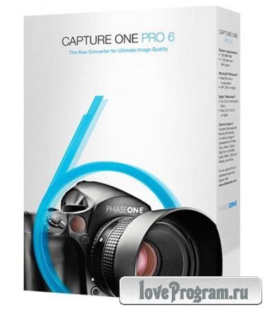 Phase One Capture One Pro 6.4.3 Build 58953 RUS RePack
