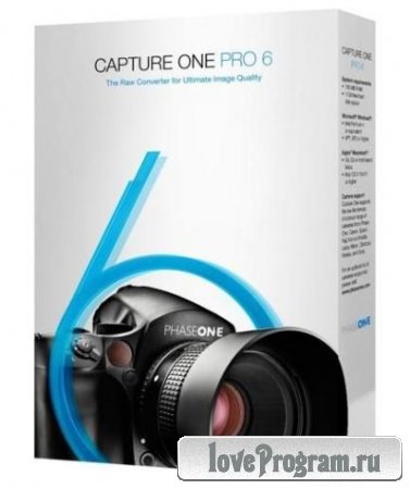 Phase One Capture One Pro 6.4.3 Build 58953 RUS RePack