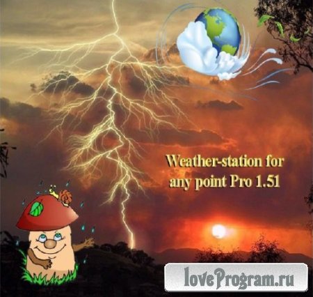 Weather-station for any point Pro 1.51