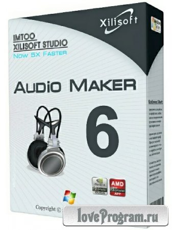 Xilisoft Audio Maker 6.4.0 Build 20120919