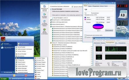 Microsoft Windows XP Professional 32 бит SP3 VL RU SATA AHCI UpdatePack 121012