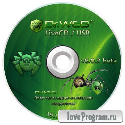 Dr.Web LiveCD 6.0.2 Beta / LiveUSB 6.0.2.10180 Portable ML/Rus (19.10.2012) + Руководство пользователя