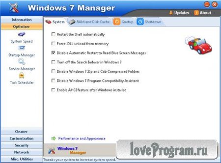 Windows 7 Manager 4.1.6 Portable