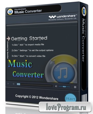 Wondershare Music Converter 1.3.4.0
