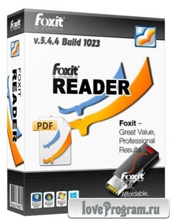 Foxit Reader 5.4.4 Build 1023 Final + Rus + RePack & Portable by KpoJIuK