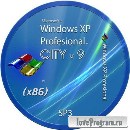 Windows Xp Professional SP3 City v.9 (2012/RUS)