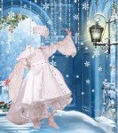 Шаблон для фотошопа – Маленькая снежная королева