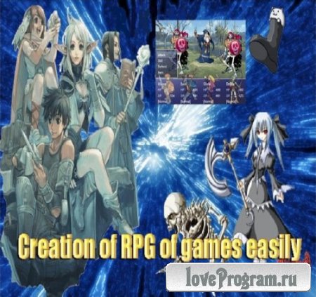 Creation of RPG of games easily