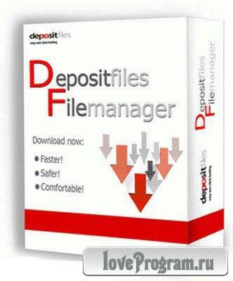 DepositFiles Filemanager 0.9.9.206 build