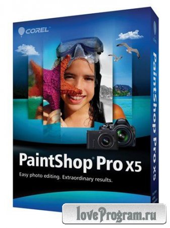 Corel PaintShop Pro X5 SP1 Build 15.1.0.10 (RUS) Portable by Sanek184