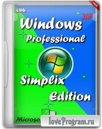 Windows XP Pro SP3 VLK Rus simplix edition (x86/RUS) 15.01.2013
