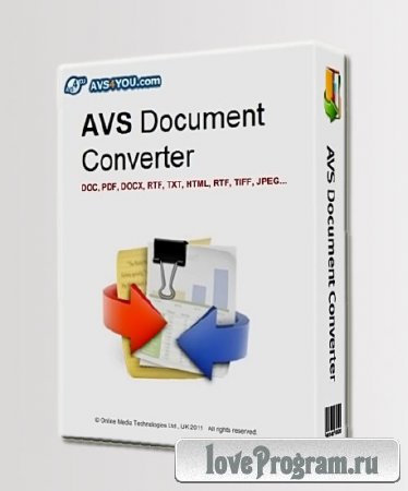 AVS Document Converter 2.2.5.218 (2013_Rus/Eng)