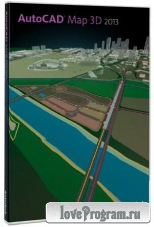 AutoCAD Map 3D 2013 G.114.0.0 SP1 Portable 32bit+64bit (2012/RUS/PC/Win All)