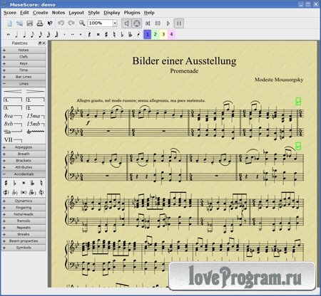 MuseScore 1.3 Rus