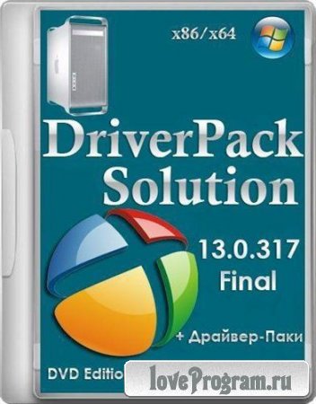 DriverPack Solution 13 R317 Final + - 13.03.4 DVD Edition (x86/x64/2013)