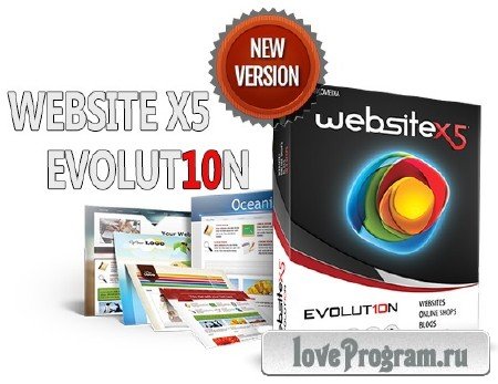 Incomedia WebSite X5 Evolution 10.0.2.24 ML / RUS