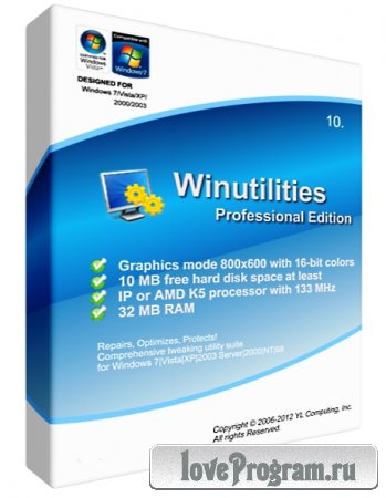 WinUtilities Pro 10.6 Datecode 01.04.2013
