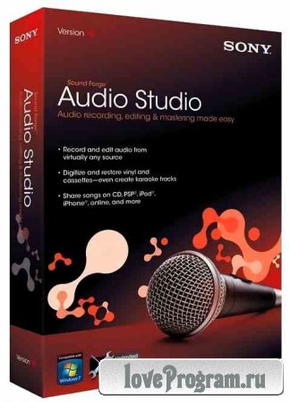 Sony Sound Forge Audio Studio v 10.0 Build 245 Final