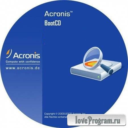 Acronis WinPE Boot CD/USB Sergei Strelec (2013/RUS)