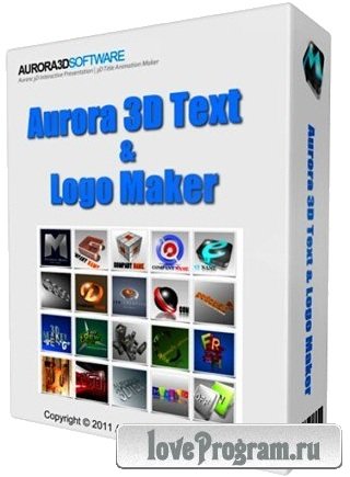 Aurora 3D Text & Logo Maker 13.05140058 [MULTi / Rus] ( 2013)
