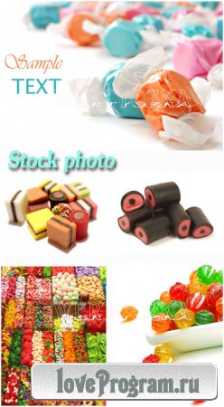 , ,  / Candy, caramel and sweets - Raster clipart