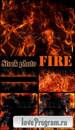 ,     / Fire, with fire backgrounds