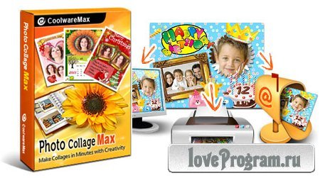 Photo Collage Max 2.2.1.6 ( RUS / ENG / 2013 )