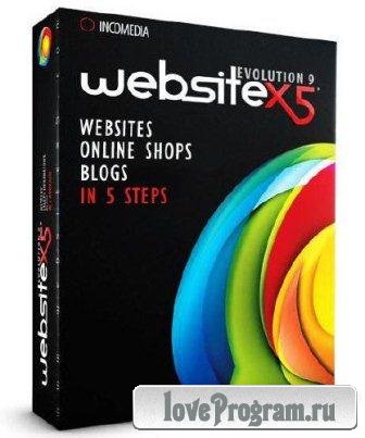 Incomedia WebSite X5 Evolution v.9.0.2.1699 (2013/Rus)