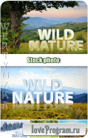  ,  / Wild nature, landscapes - Raster clipart