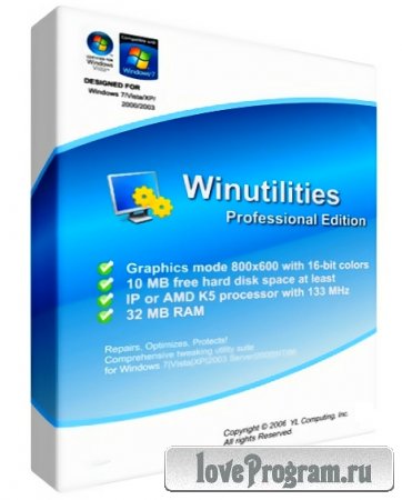 WinUtilities Pro 10.65 Datecode 08.09.2013