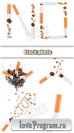  ,  / Harm of smoking, cigarettes - Raster clipart