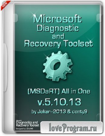 Microsoft Diagnostic and Recovery Toolset All in One v.5.10.13
