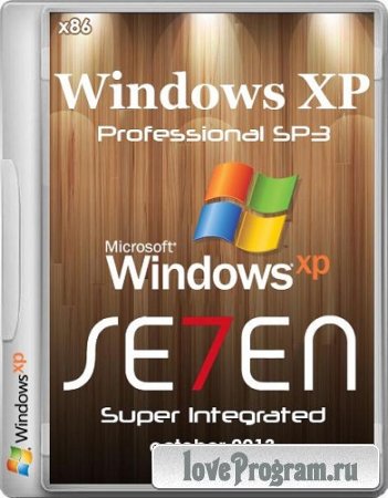 Windows XP Professional SP3 x86 Se7en Super Integrated October (2013/ENG/MULTi)