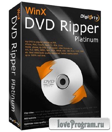 WinX DVD Ripper Platinum 7.3.2.115 + Rus