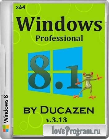 Windows 8.1 Professional x64 v.3.13 Ducazen (2013/RUS)
