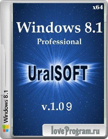 Windows 8.1 x64 Pro UralSOFT v.1.09 (2013/RUS)