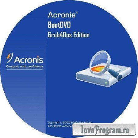 Acronis BootDVD 2013 Grub4Dos Edition v.13 13in1 (RUS/2013)