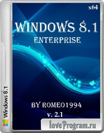 Windows 8.1 Enterprise x64 v.2.1 by Romeo1994 (2013/RUS)