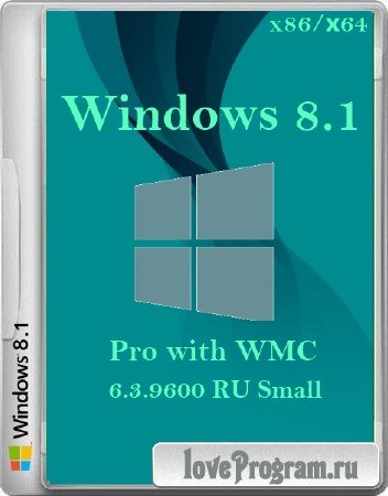 Microsoft Windows 8.1 Pro with WMC 6.3.9600 x86/ 64 Small (2013/RUS)